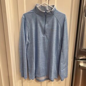 Vineyard Vines Sky Blue Quarter-Zip Sweatshirt